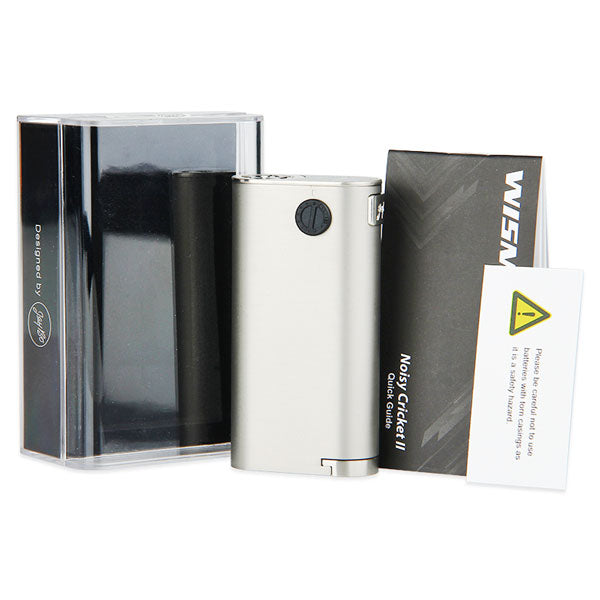 WISMEC_Noisy_Cricket_II 22_Mech_Mod_Silver 7