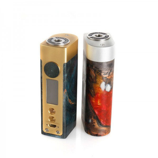 Woody Vapes S3 80W Stabilized Wood TC Box Mod - ALIVAPE Woody Vapes S3 80W Stabilized Wood TC Box Mod - ALIVAPE